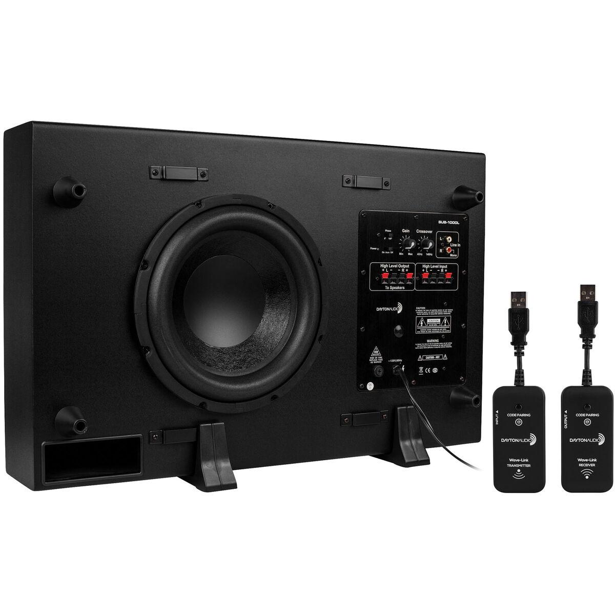 Image of 10 Wireless Low-profile Subwoofer Package With Dayton Audio Sub-1000l